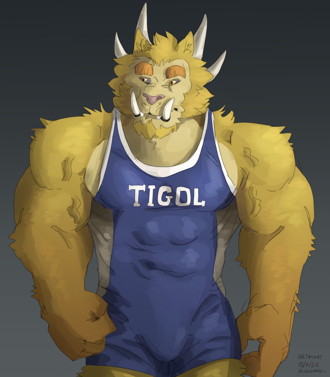 RuGuard_'s tweet photo. Artfight attack #26 (revenge) for Yellow21 !! 🦁 https://t.co/R1Gdap2aXc