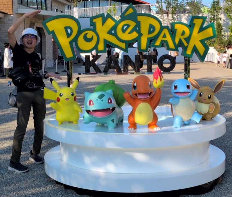 Otomoyan_'s tweet photo. 念願の #ポケパークカントー にリア友と行ってきました！😆✨

入り口の御三家からテンションMAX！

大迫力のイワークに食べられそうになり(笑)

ピカチュウの森や、草ポケモン達で癒されて…

大の大人が終始大はしゃぎ😂

華金に最高の思い出できた！！

ポケモン好きは絶対行くべきだね！！⚡️🔥💧🍃 https://t.co/wrMgvdUu2N