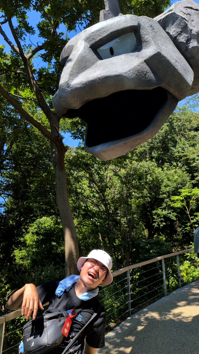 Otomoyan_'s tweet photo. 念願の #ポケパークカントー にリア友と行ってきました！😆✨

入り口の御三家からテンションMAX！

大迫力のイワークに食べられそうになり(笑)

ピカチュウの森や、草ポケモン達で癒されて…

大の大人が終始大はしゃぎ😂

華金に最高の思い出できた！！

ポケモン好きは絶対行くべきだね！！⚡️🔥💧🍃 https://t.co/wrMgvdUu2N