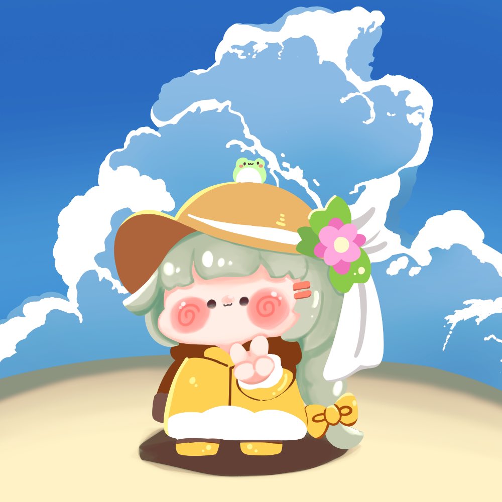 motimotinoki06's tweet photo. 夏！！！🐸☀️ https://t.co/ldibpGg8Kc