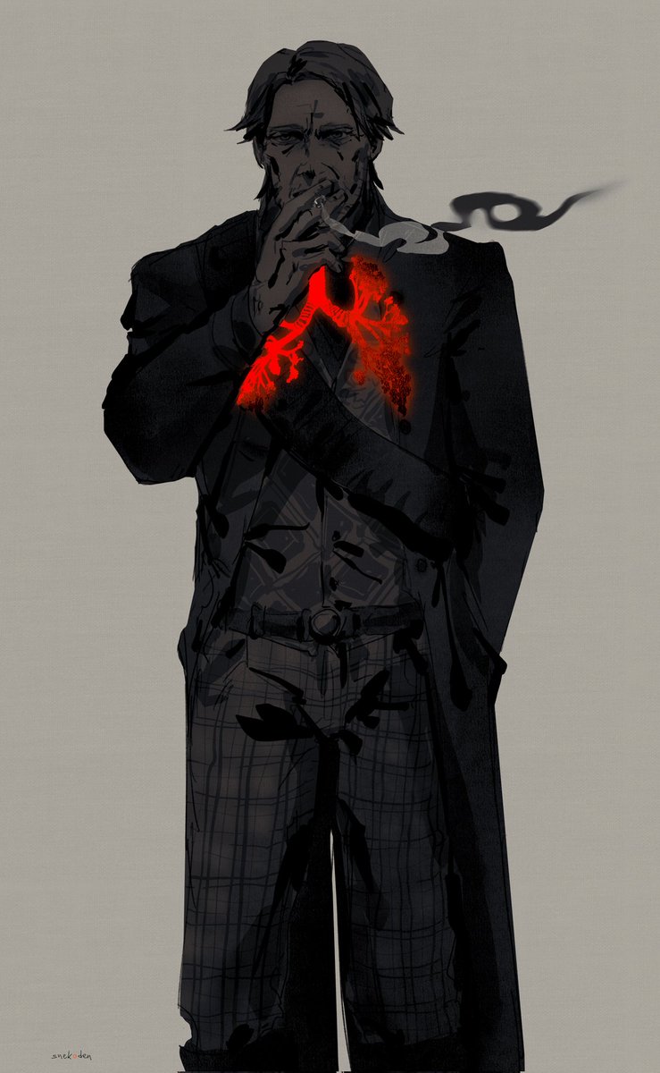 snekoden's tweet photo. deadman smoking 
#arthurmorgan #rdr2 #reddeadredemption2 https://t.co/U3HTGE2W9v