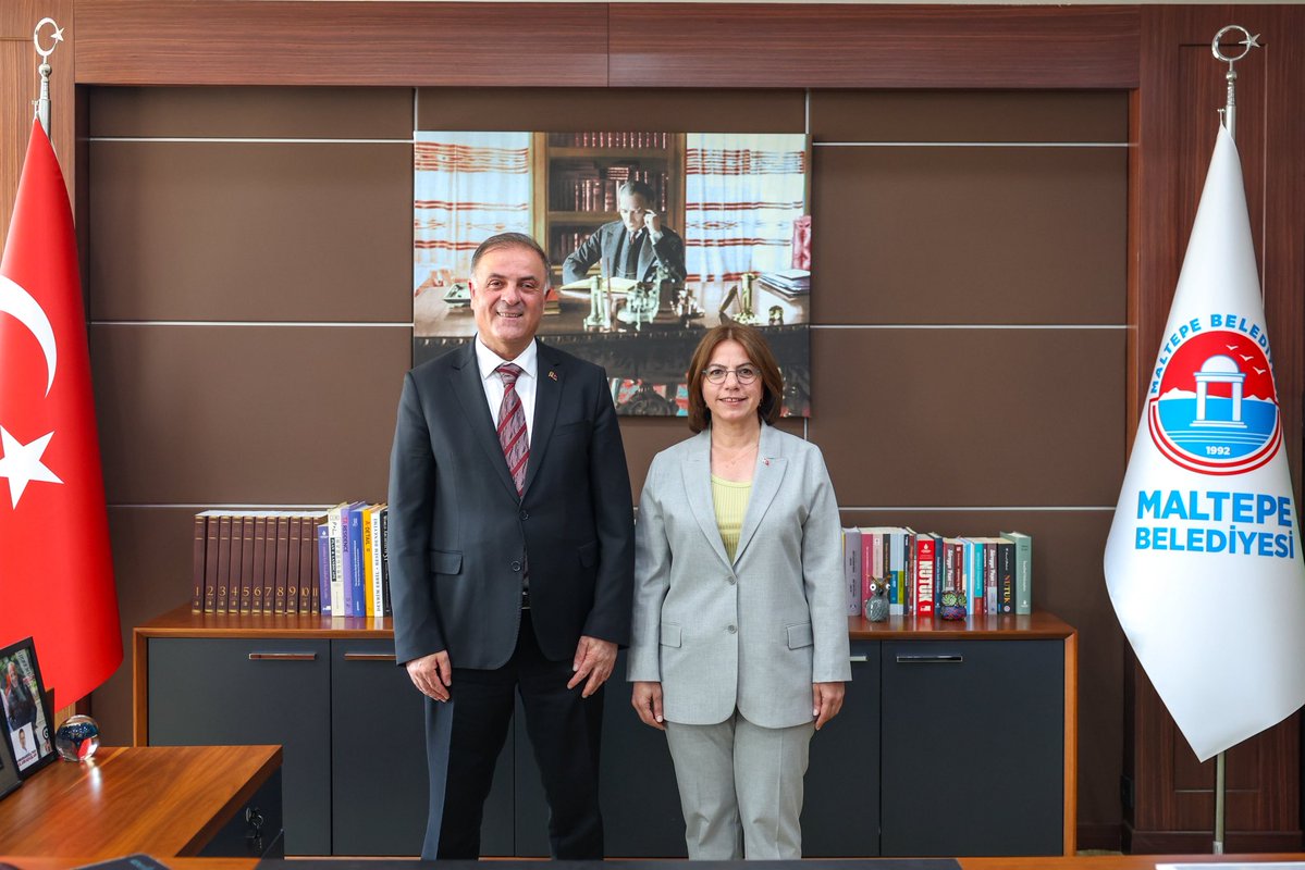 koymenesin's tweet photo. İstanbul Büyükşehir Belediye Başkan Vekilimiz Nuri Aslan’ı, Maltepe Çınar Yaşam Kampüsü’nün açılışı öncesinde belediyemizde ağırladık.

İstanbul Büyükşehir Belediyemizle dayanışma ve iş birliği içinde, Maltepe’mize değer katan projeleri hayata geçirmeyi sürdürüyoruz.

Nazik ziyaretleri için kendilerine teşekkür ediyorum.