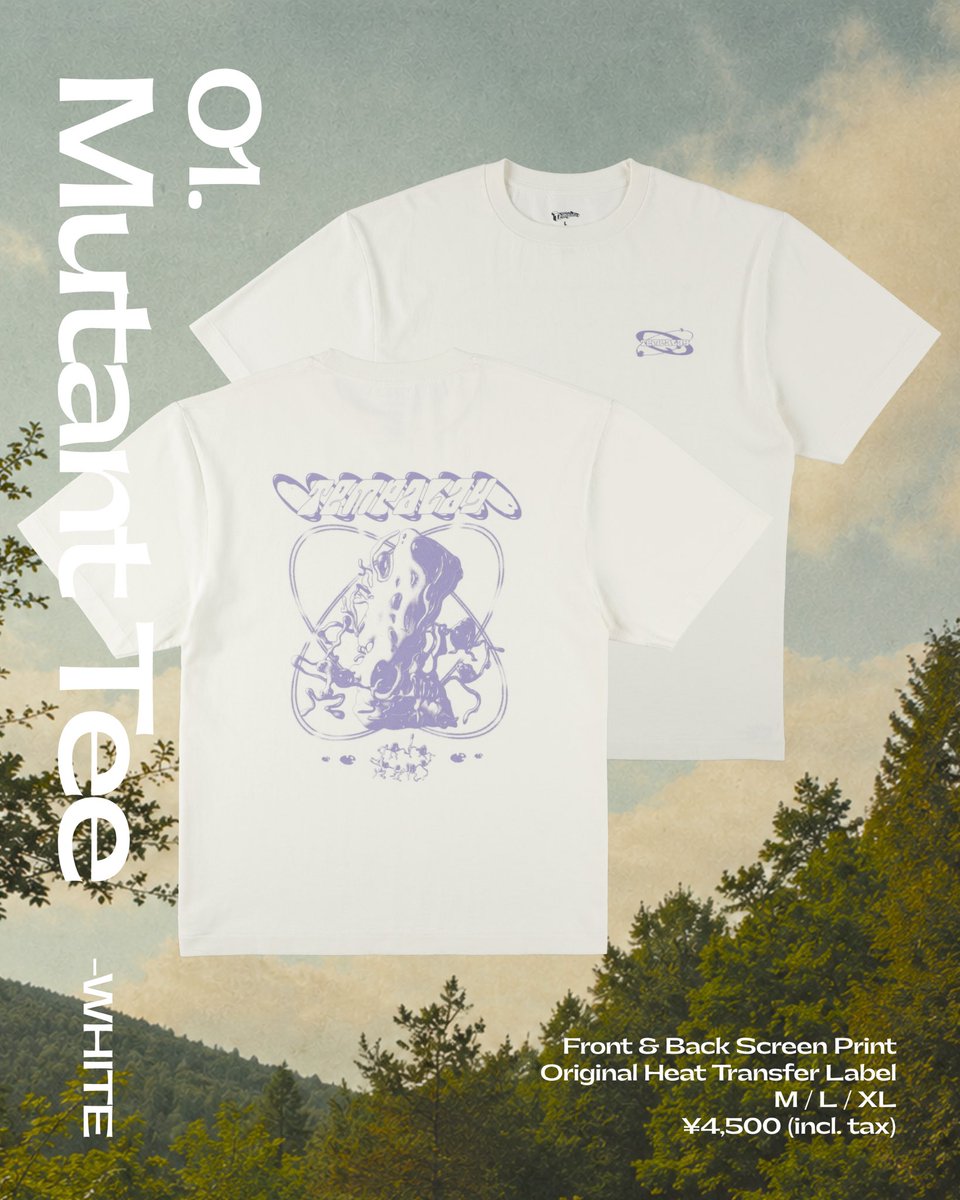 tempalay's tweet photo. Tempalay Summer 2026 Merch Collection
FUJI ROCK FESTIVAL '26より販売スタート

Mutant Design: @ArataTakabatake https://t.co/Sh6cE5d4V7