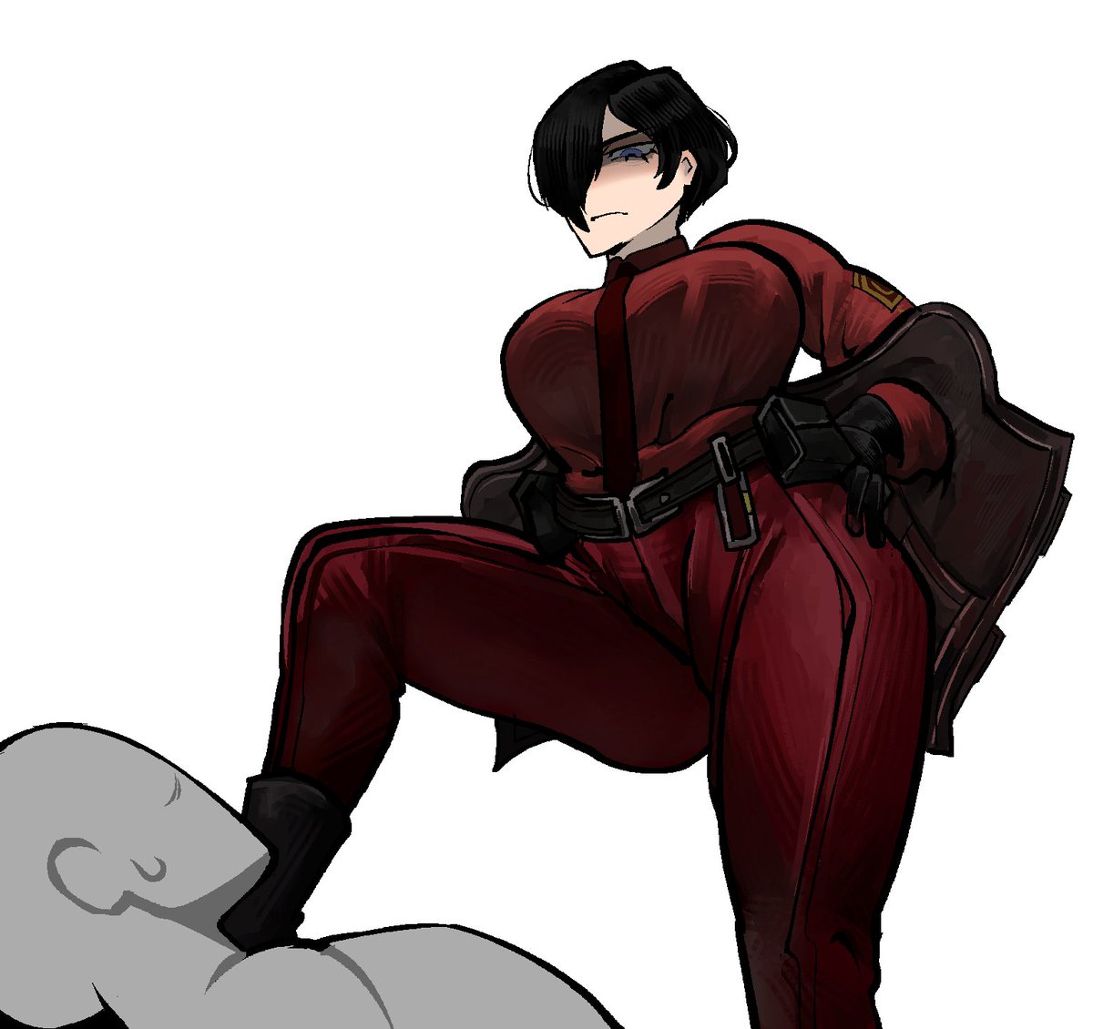 EEcliptus's tweet photo. i tried cooking w caiman

mean gaze while she pins u to the floor w one leg and removes her vest 👀 https://t.co/vSrIbGzDhx