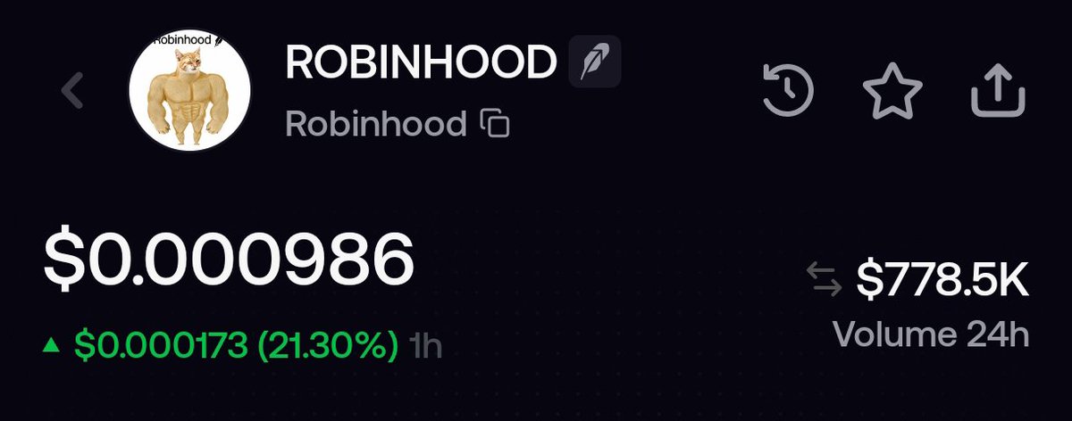 orenjixbt's tweet photo. if you've been following my calls, you've probably been eating good.

$robinhood is literally the current robinhood mascot.

$cashcat was the old one.

50–100m is on the table. https://t.co/foCqwppgOd