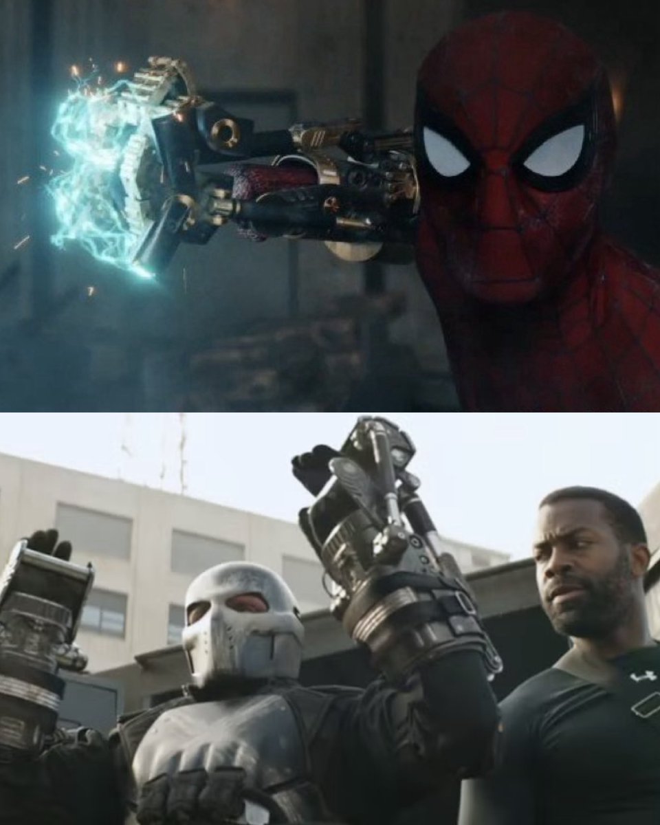 GothicHeros's tweet photo. Who ever thought we’d see Tom’s Spider-Man using repurposed Crossbones tech?! #SpiderManBrandNewDay https://t.co/1e5ASXpJzG