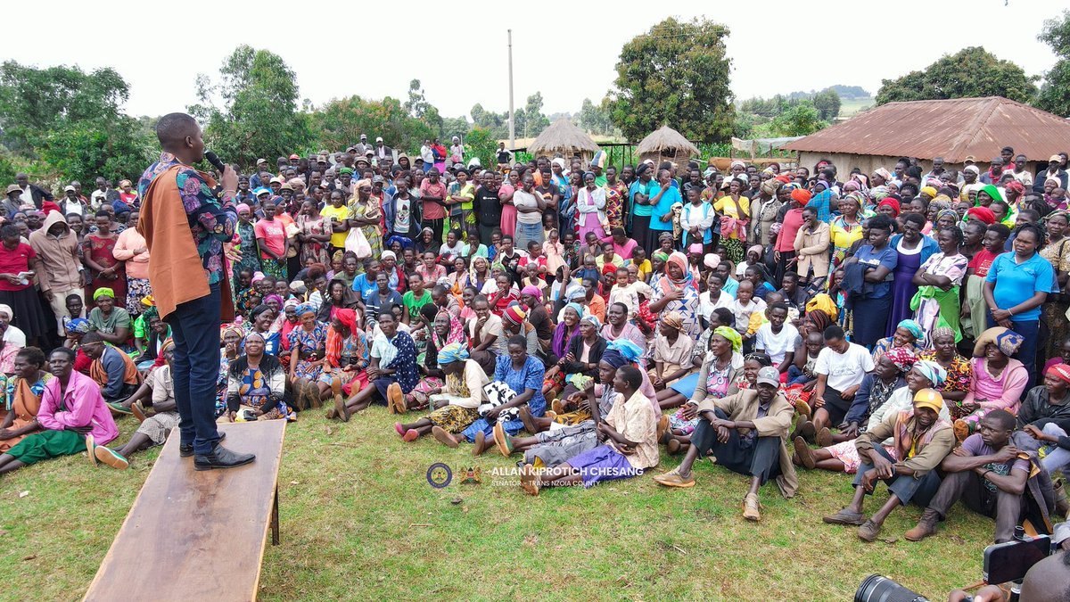 HonAllanChesang's tweet photo. I was honored to spend time with the people of Endebess Ward, Endebess Constituency, and hear firsthand about the issues that matter most to them. Open and honest conversations like these strengthen our shared commitment to building a better future.

Serving as your Senator is a responsibility I hold with great humility. I will continue to champion your interests, speak up for your priorities, and work with determination to deliver meaningful progress for every resident of Endebess and the people of Trans Nzoia.