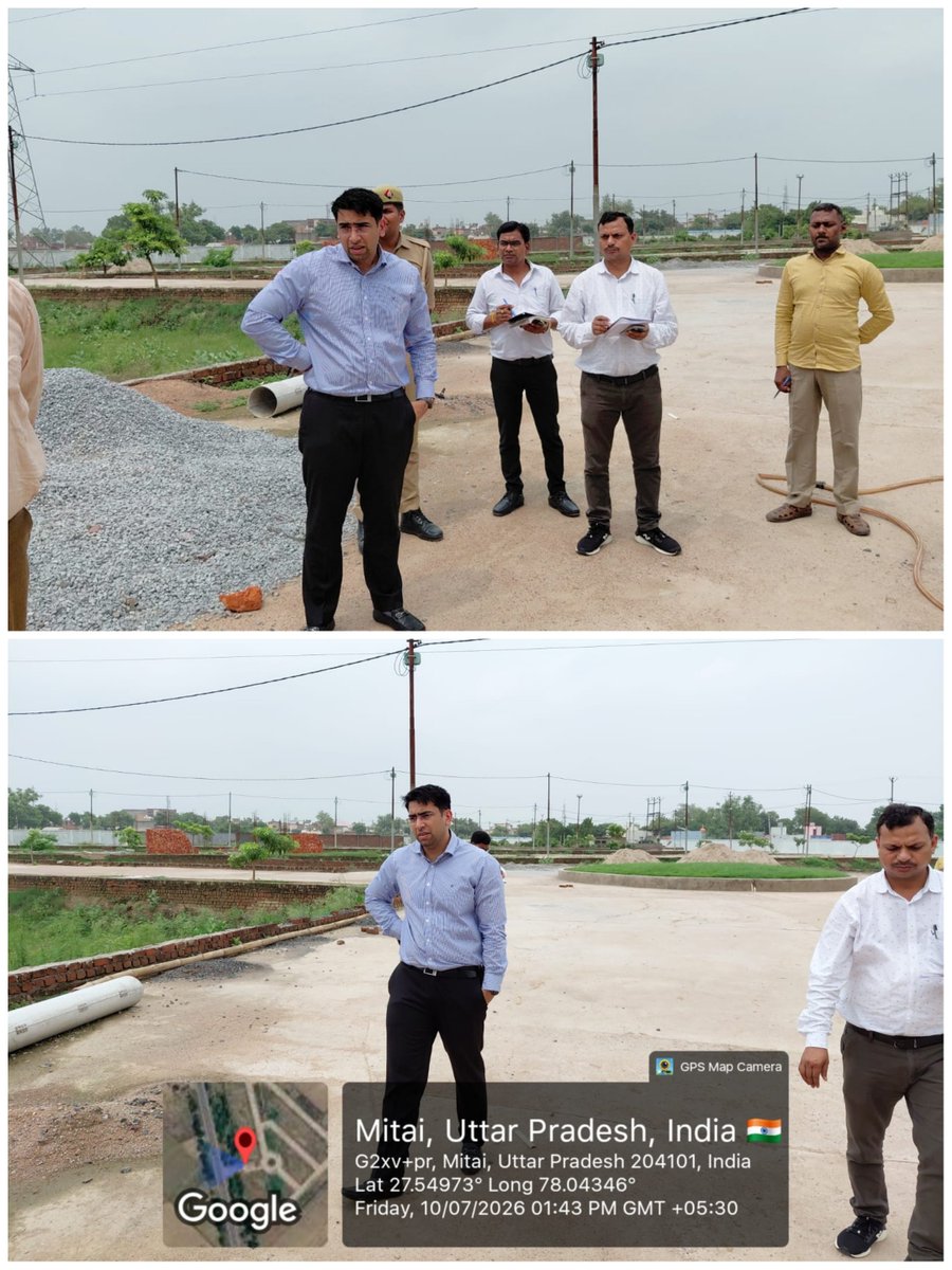 dm_hathras's tweet photo. नेशनल हाईवे आगरा-अलीगढ़ मार्ग पर जनपद में हतीसा बाईपास से नगला भुस कट तक विकसित की जा रही कॉलोनियों का जिलाधिकारी अतुल वत्स ने स्थलीय निरीक्षण किया और निर्धारित मानकों एवं नियमों का अनुपालन न करने पर संबंधित को नोटिस जारी करने के साथ ही नियमानुसार कार्यवाही करने के निर्देश दिए।
निरीक्षण के दौरान पाया गया कि कॉलोनाइजर्स द्वारा विकसित की जा रही कॉलोनियों के मुख्य गेट पर मानचित्र और आवश्यक अभिलेखों एवं स्वीकृतियों का सार्वजनिक प्रदर्शन न किये जाने तथा आमजन को गुमराह किए जाने की संभावना पर जिलाधिकारी ने उप जिलाधिकारी एवं विनियमित क्षेत्र के अधिकारियों को निर्देश दिए कि ऐसे सभी मामलों की तत्काल जांच कर नियमानुसार कार्यवाही सुनिश्चित की जाए।

@myogioffice @CMOfficeUP @UPGovt @InfoDeptUP  @ChiefSecyUP
@dm_hathras

#Hathras  #UrbanDevelopment #GoodGovernance