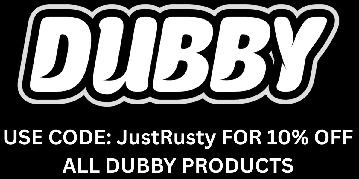 OFFICIALRusters's tweet photo. Officially Partnered w/@DubbyEnergy 
Code JustRusty for 10% off
https://t.co/YNwki2djal https://t.co/CUtEiLPYSG