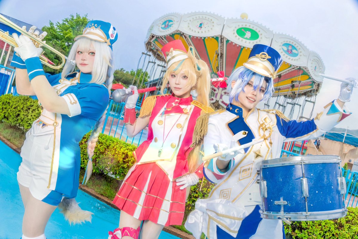 shachiku_zane's tweet photo. ◉🌈🕒Cosplay/🍡団　2周年衣装

「楽しい」を届けたい！！！

photo.Hipoさん

#ラグコス
#ラグコス2026 https://t.co/3qTdScCe7p