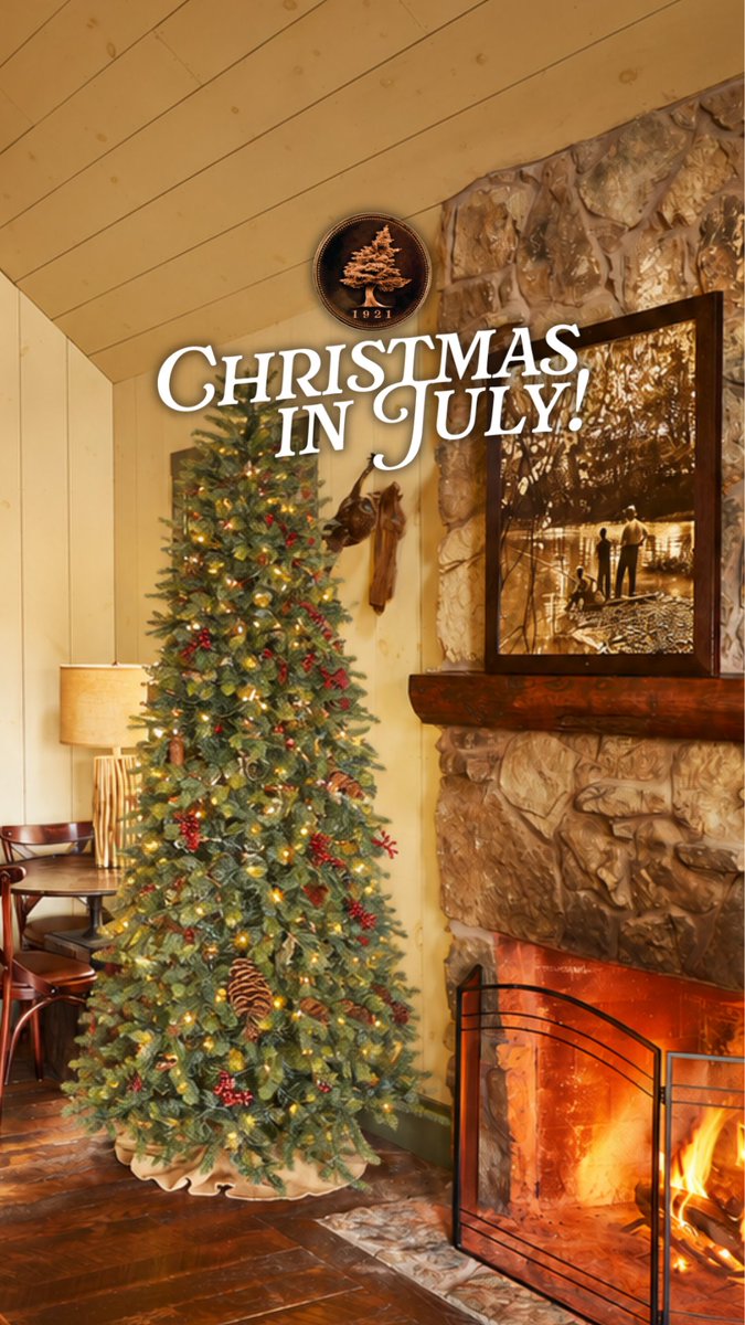 BigCedarLodge's tweet photo. We’re offering our BIGGEST Christmas in July ever! Enjoy up to 25% off when you book 2+ nights over the holiday season, PLUS receive $250 in resort credits to use during your stay to explore all the magic of the holiday season! https://t.co/iQhr1zqUWP