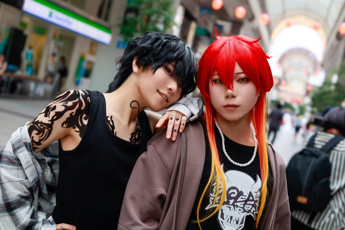 yuki_maroro's tweet photo. ⚠️Cosplay/W.I.N.D.B.R.E.A.K.E.R
焚.石.矢▶@dango_mim 
棪.堂.哉.真.斗▶はるまき
📸▶@kntm_camera 

 #仙スト #コスプレス https://t.co/rsCKgMc211