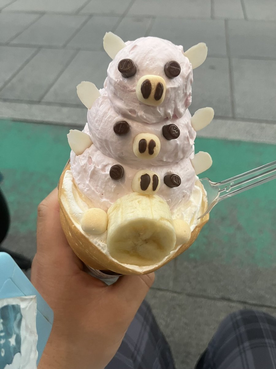 narigaki's tweet photo. クレープを食したなり https://t.co/SecFHYwDZh