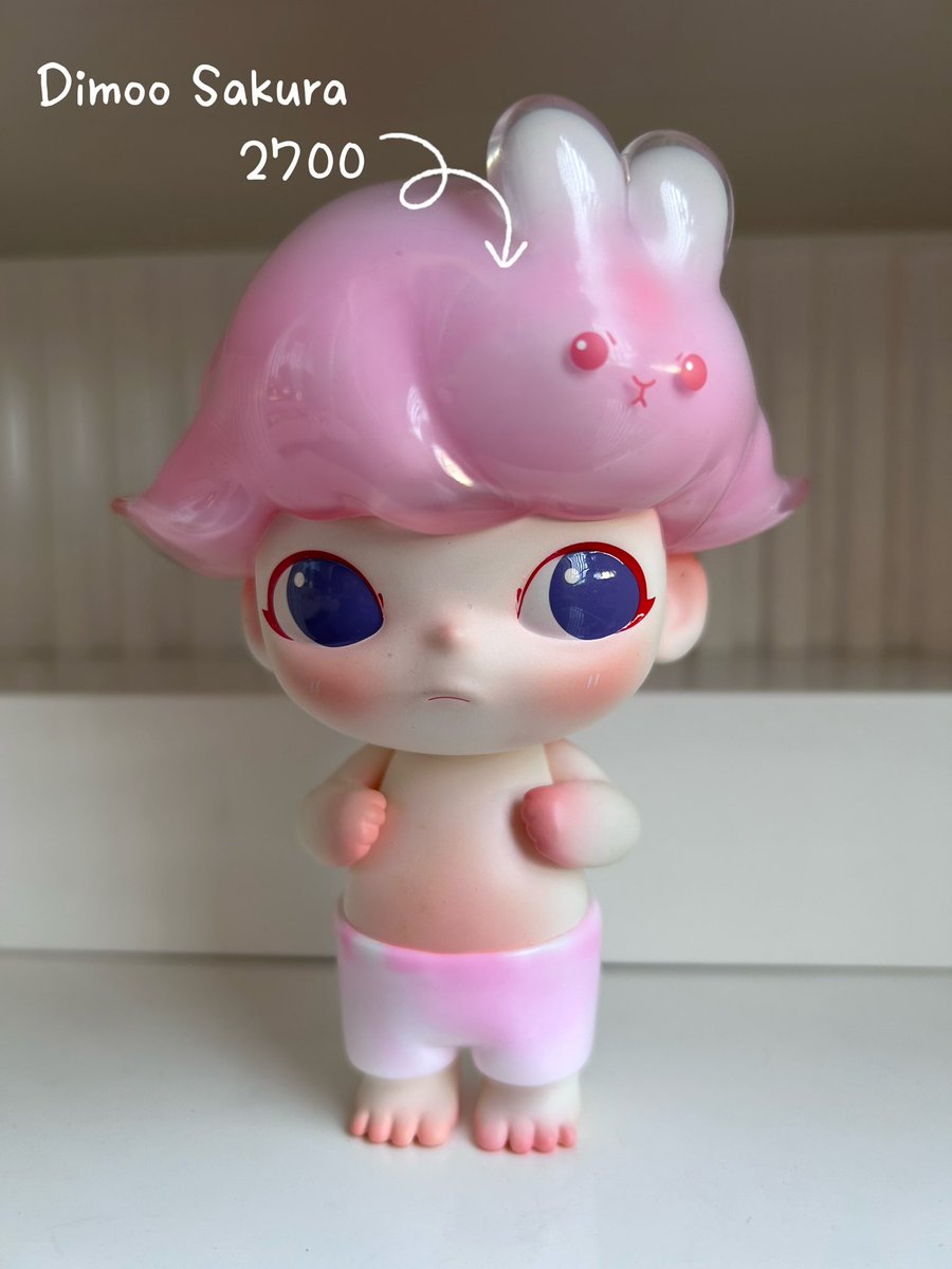 Xinyue452's tweet photo. ส่งต่อ Dimoo Sakura สภาพดี น้องน่ารักมากเลยน้า 💕

✅อุปกรณ์ครบ กล่อง การ์ด หมวกกระต่าย  

🐰ลดแล้วลดอีก วันนี้เหลือ 2700 รวมส่ง  

📬สอบถาม dm ได้เลยค่ะ

#ตลาดนัดDimoo #ตลาดนัดpopmart #ตลาดนัดกล่องจุ่ม #ตลาดนัดกล่องสุ่ม #popmart #dimoo https://t.co/3WcZujfAjK