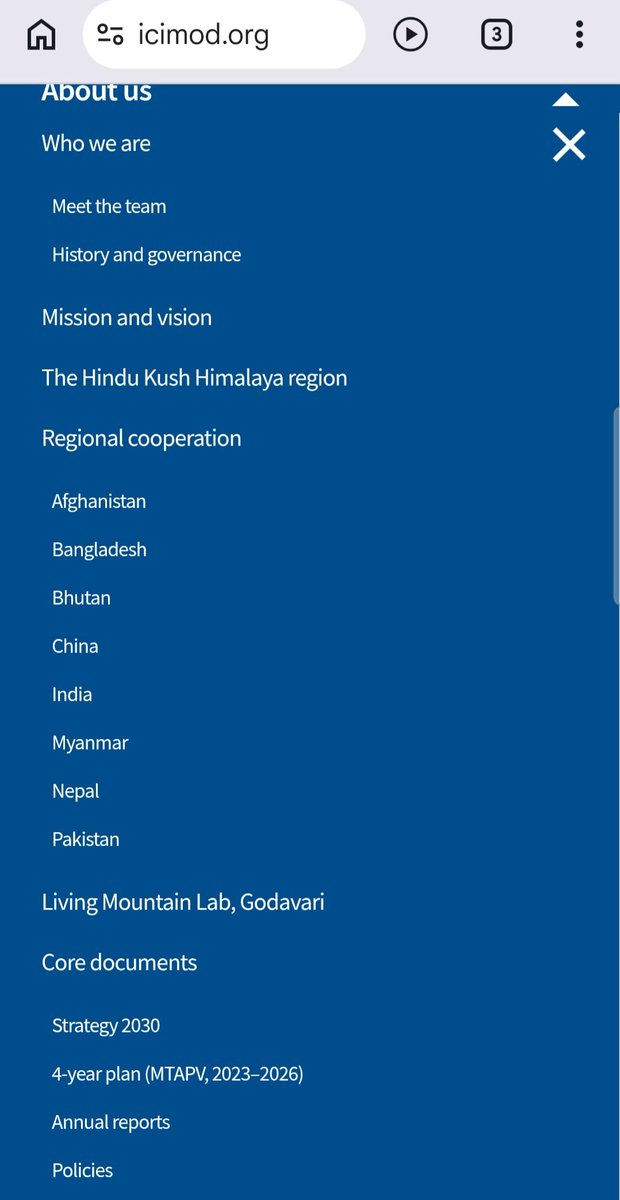 CanHindusurvive's tweet photo. What is this Canadian NGO, International Center for Integrated Mountain Development (ICIMOD)?

It is expanding the provocative HINDUPHOBIC term 'Hindu Kush' to all of the Himalayan Region.

Is it a statement of future intent to genocide all Hindus?

https://t.co/5mOaQnswyP https://t.co/pxS8bGd75C