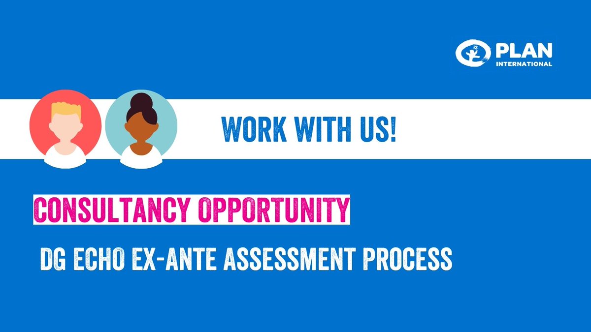 PlanEU's tweet photo. 📢 Consultancy Opportunity: Help Shape Plan International’s Future Humanitarian Partnership with #DGECHO

We're looking for a consultant to support Plan International’s engagement in the DG ECHO Ex-Ante Assessment process (2028–2034) .

🔗Learn more: https://t.co/irAE5GkptZ https://t.co/U6XJy1LmAF