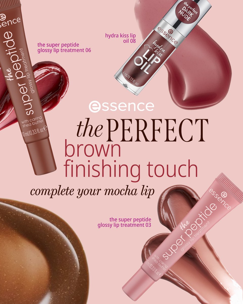 essence_ZA's tweet photo. welcome to the brown lip lovers club 🤎💋from lip liners to glosses and lipsticks, everything you need for the perfect mocha lip is right here.

the only question is... what's your go-to brown lip combo combination? 👀

shop the collection online @TAKEALOT ️🛍️ https://t.co/raI4asd5Nr