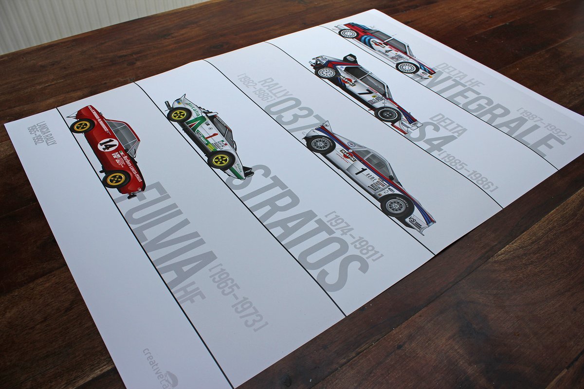 creativechrispy's tweet photo. 🟩⬜️🟥 Forza Friday… https://t.co/eFRgjU57MK
#FOS #Lancia #Delta #Stratos #Integrale #Fulvia #LanciaRallye #Martini #Italian #WRC #Rallying #HistoricRallyCar #Forza #Legendary #Monza #Motorsport #WallArt #RallyArt #Etsy #EtsyShop #EtsySeller #GraphicDesign #Illustration https://t.co/jtf2veG2FU