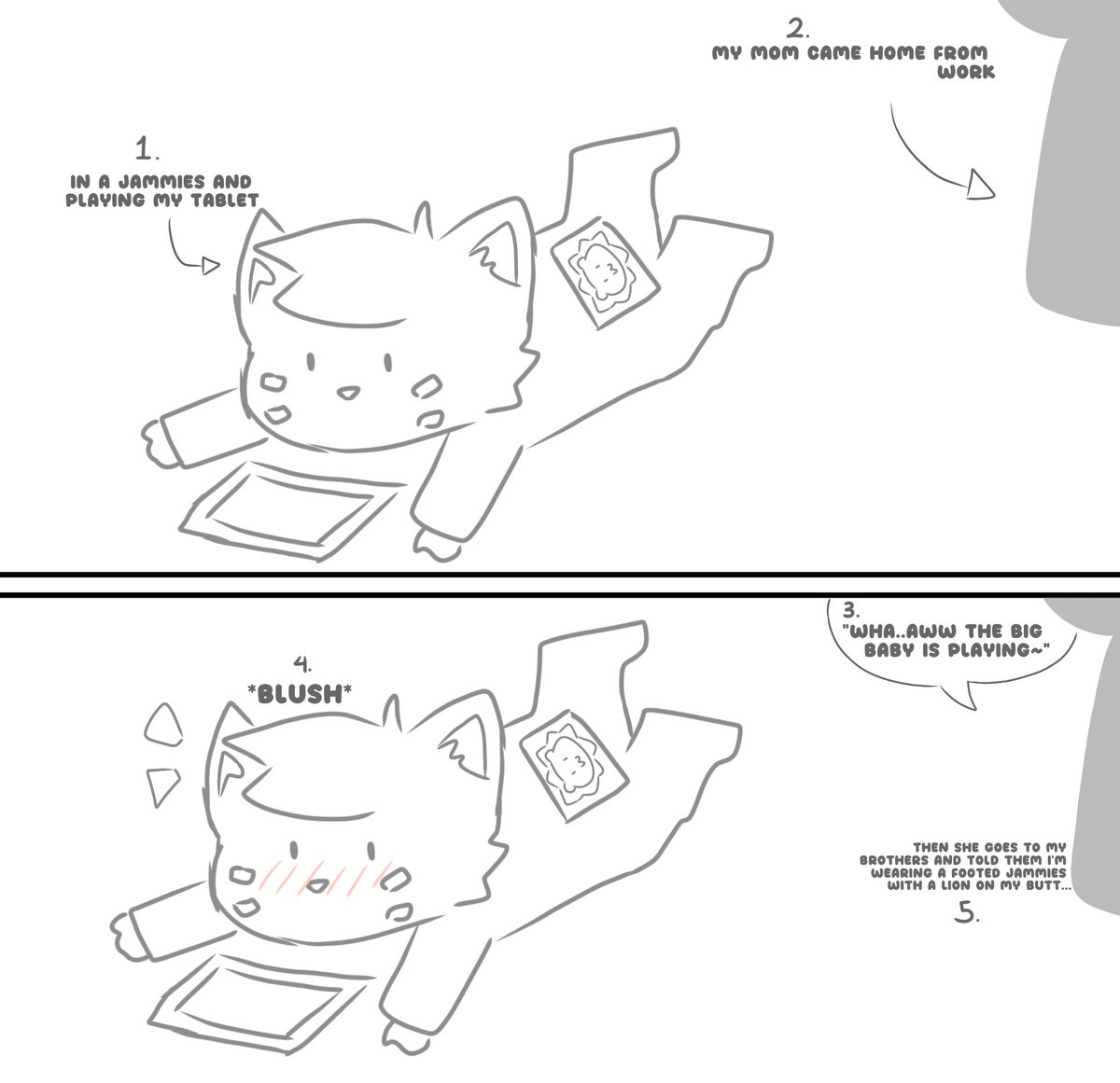 coffeecatz9's tweet photo. Some stupid comic~

Also yes this happened just now...AGHHHHH T//////T https://t.co/PKnFUoUUwS
