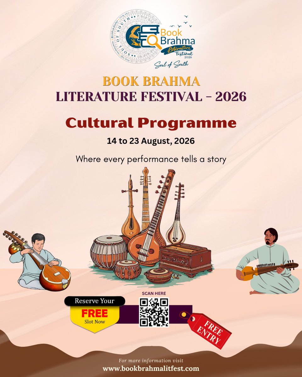 BBLitfest's tweet photo. The festival doesn't begin when the first panel starts.
It begins the moment you step in.
From August 14–23, BBLF comes alive with experiences that go beyond the stage:
🎟️ Register now and be part of the celebration.
https://t.co/IvvhCjtm43
#BBLF2026 #BookFair #FleaMarket https://t.co/JOq6lW97O8