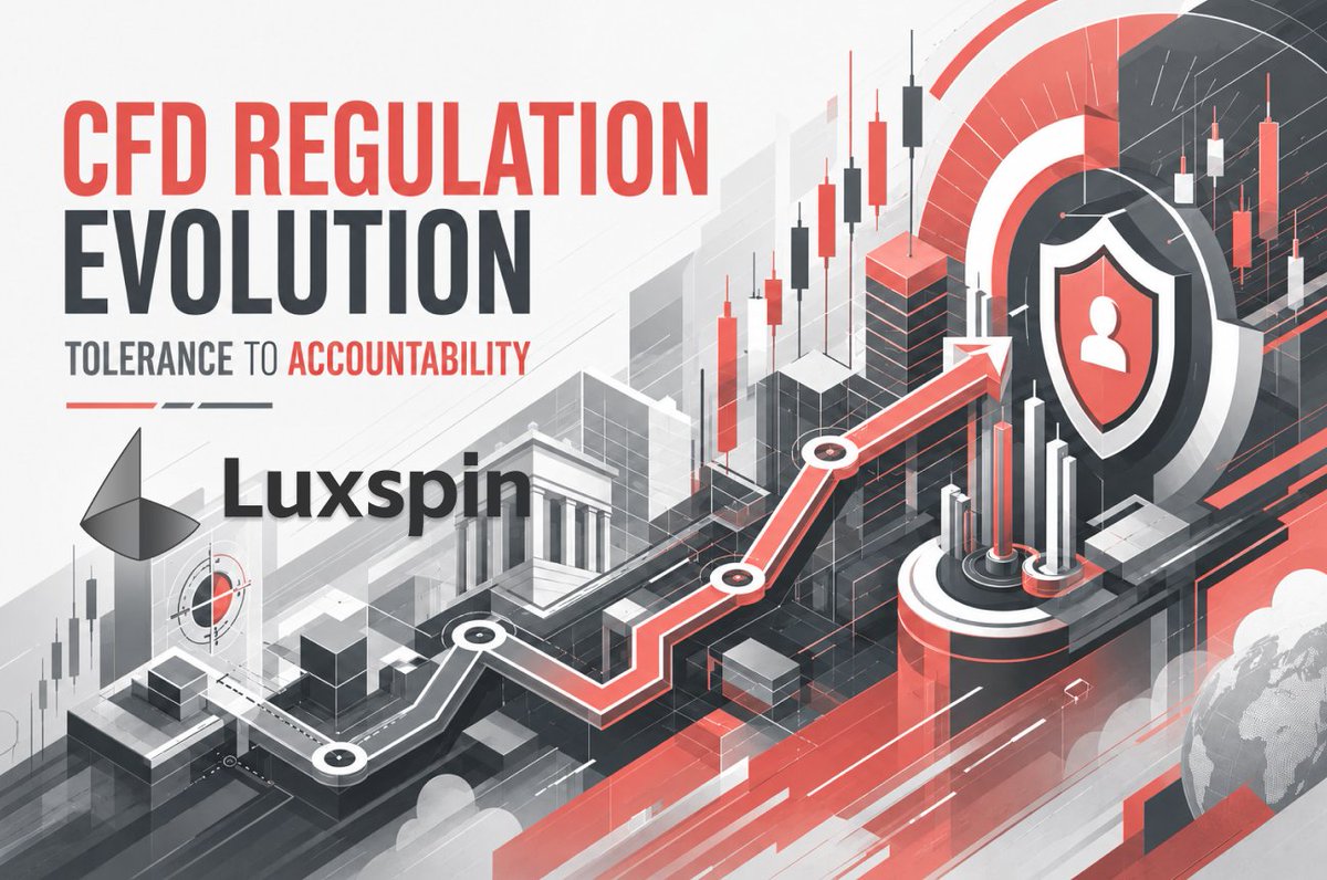 Luxspin_Global's tweet photo. How CFD Regulation Evolves #LUXSPIN

https://t.co/ur9ktspI3V https://t.co/FaDFkNWxtd