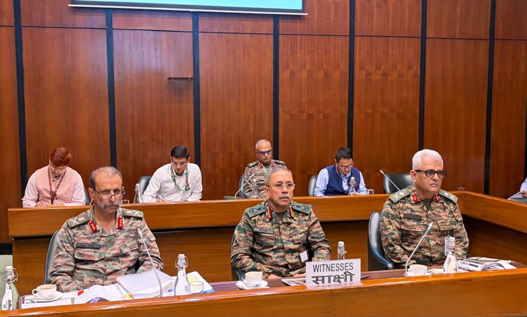 AprajitaSarangi's tweet photo. Chaired the Sub Committee of PUBLIC ACCOUNTS COMMITTEE on Defence Matters within the Parliament premises today.

Heard Chief of Defence Services and Secretary, Department of Military Affairs of the Ministry of Defence along with his colleagues with regard to the C &amp; AG Reports. https://t.co/xchF3xkeGk