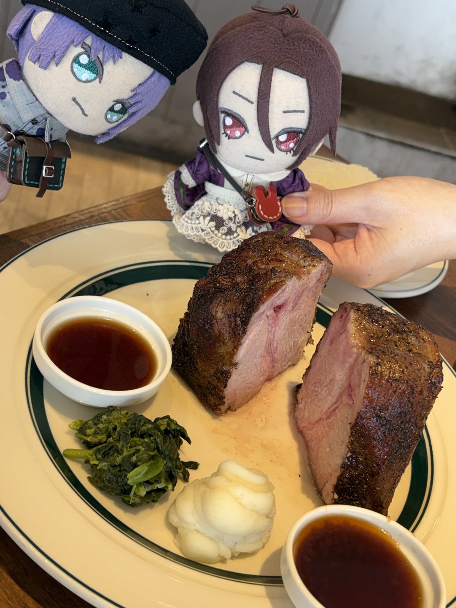 Ngz_itsu00's tweet photo. 山のようなお肉！

#金曜ぬいNight
#まほやく_ぬい https://t.co/5Q6stR7nDQ