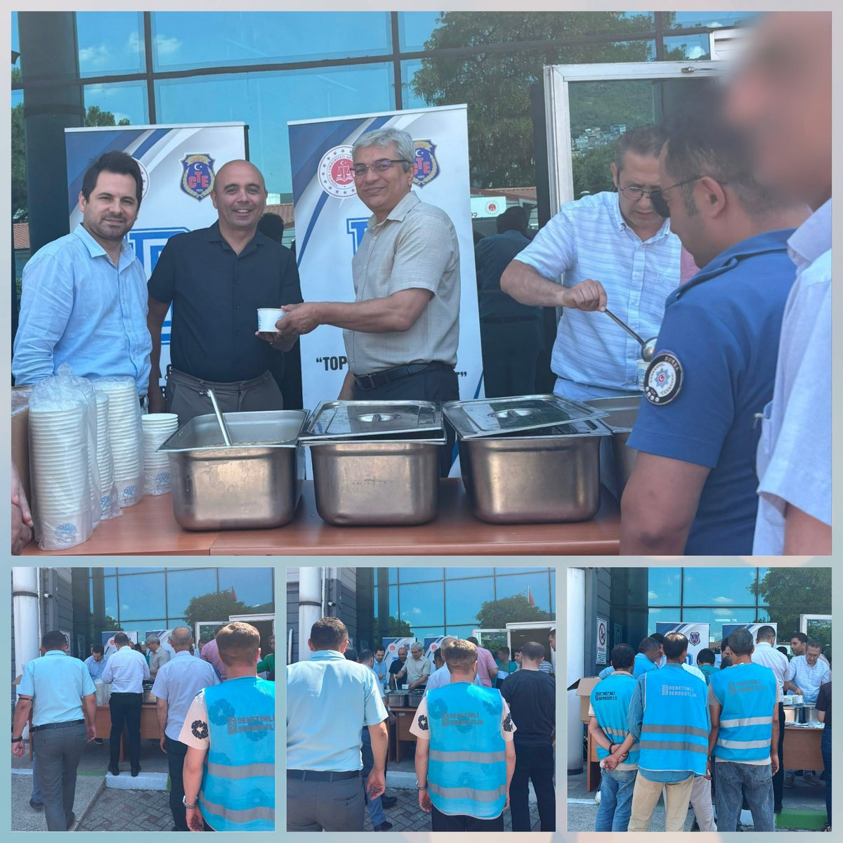 BursaDSM's tweet photo. Bursa Denetimli Serbestlik Kampüsünde Aşure Bereketi Paylaşıldı

Bursa Denetimli Serbestlik Müdürlüğü kampüsünde, Muharrem ayı dolayısıyla birlik, beraberlik ve paylaşma kültürünü yaşatmak amacıyla aşure ikramı programı düzenlendi.
@ctekurumsal @CihatCanak https://t.co/GpfTIktwr2