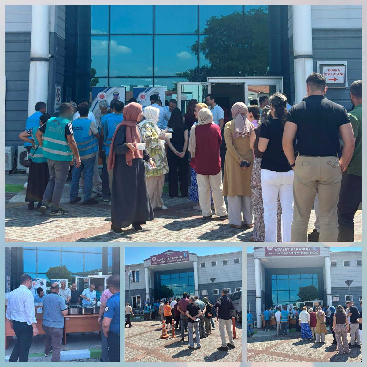 BursaDSM's tweet photo. Bursa Denetimli Serbestlik Kampüsünde Aşure Bereketi Paylaşıldı

Bursa Denetimli Serbestlik Müdürlüğü kampüsünde, Muharrem ayı dolayısıyla birlik, beraberlik ve paylaşma kültürünü yaşatmak amacıyla aşure ikramı programı düzenlendi.
@ctekurumsal @CihatCanak https://t.co/GpfTIktwr2