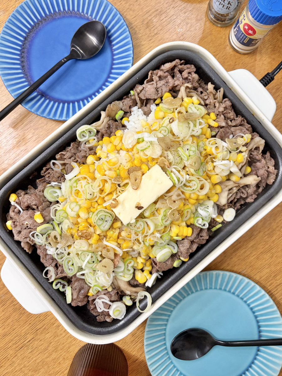 itan226's tweet photo. 自宅 DE ペッパーランチ🥩🍚🌽

👏👏👏👏👏👏👏👏👏👏👏

#ちゃそ子
#異端夫婦録
#夕食
#晩ごはん
#おうちごはん https://t.co/O7V8YpCfRj