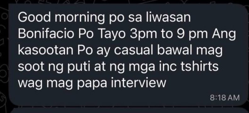 GManicurist's tweet photo. bawal daw malaman na INC ang mga rallyista

bwhahhaha https://t.co/rkm5HnwUjZ