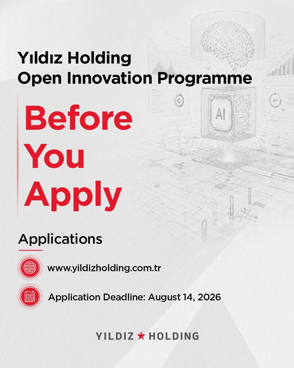 Yildiz_Holding's tweet photo. We are bringing innovative technologies together with our corporate experience to shape the solutions of the future. #YıldızHolding #YıldızTech #YıldızVentures #PlugAndPlay #OpenInnovation https://t.co/EA2olhcpts