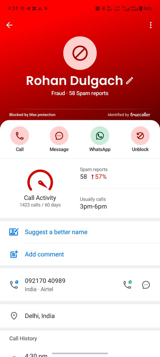 patw47760's tweet photo. Dear @RBLBankCares, your recovery agent 9217040989 is abusing me over calls and is also calling my family members, using abusive language and mentally harassing us. Please investigate immediately and stop this unethical recovery practice@RBI @RBIKehtaHai @DFS_India @FinMinIndia https://t.co/OPbzHdCFD3