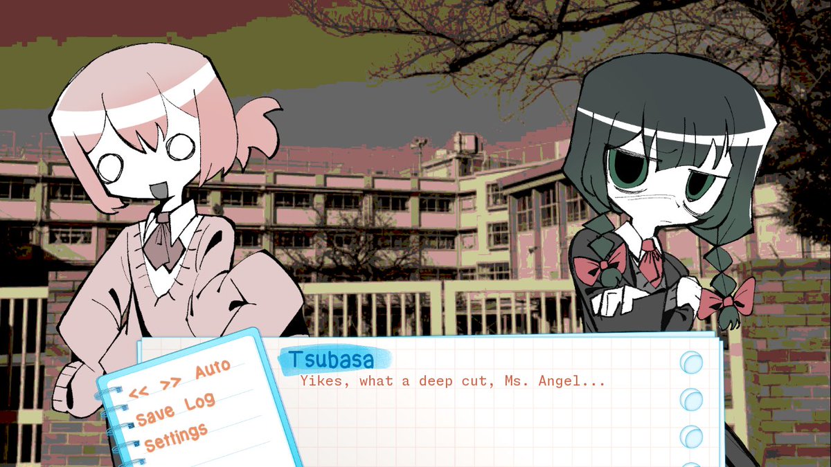 DEATHICUTE's tweet photo. #INDIEGAME #TOXICYURIVNJAM
SURPRISE! Was able to make a game for Toxic Yuri Vn Jam despite. Everything (ᵕ—ᴗ—)! It's a short demo of a game I want to expand on about a girl who doesn't wanna think about reality or the future and a girl who does...talking!
https://t.co/AsNzFF7CFi https://t.co/tfwixXjdtj