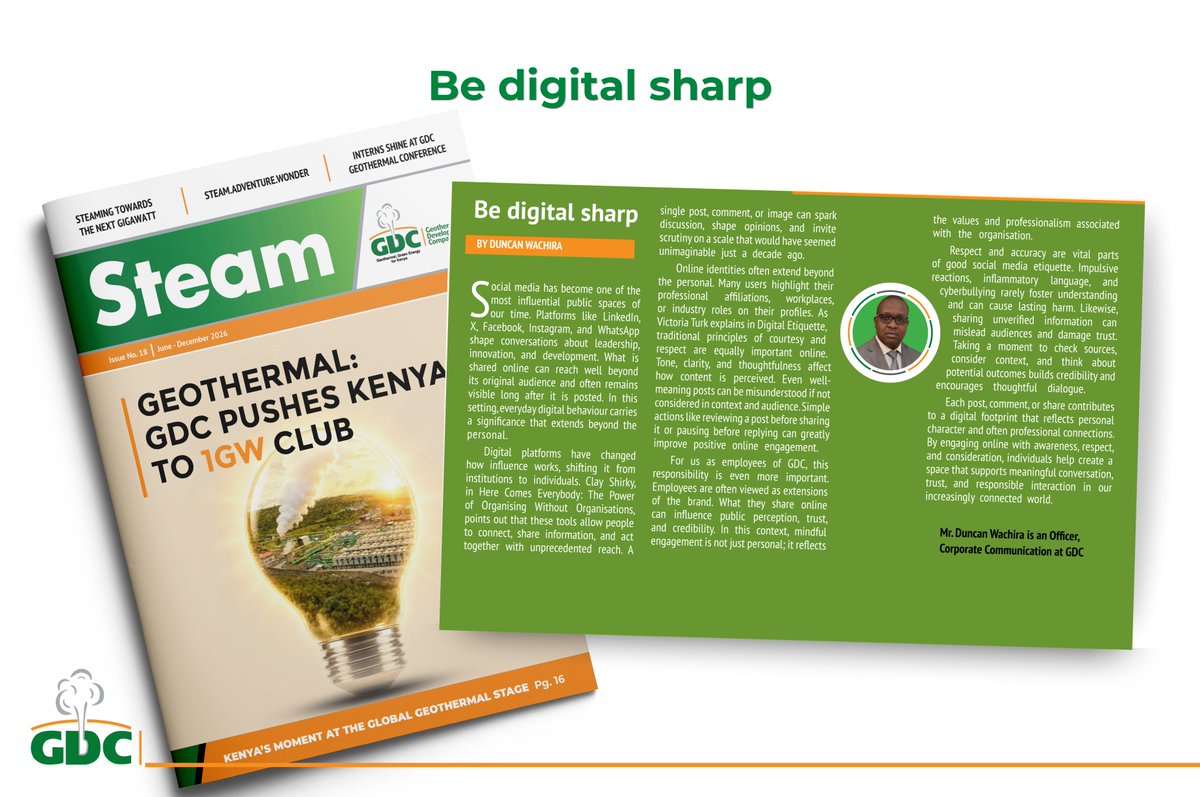 Geothermal Development Company tweet media