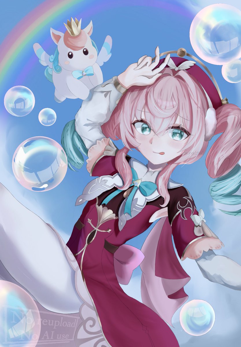 luna_cha3's tweet photo. ヒアンシー🦄🪽

 #HonkaiStarRail  #Hyacine https://t.co/XsOL03PJk1