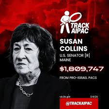 thomas70116's tweet photo. @cspanwj Even a #God-damned falsely accused date-rapist will be a better #Maine senator than a fucking @GOP whore who proved she is A-OK with the adjudicated-criminal #ZionistJews' genocidal slaughter of babies & their mothers in #Gaza, #Palestine, #Lebanon, now #Iran. Fuck those bitches: https://t.co/vvmiImbpAt