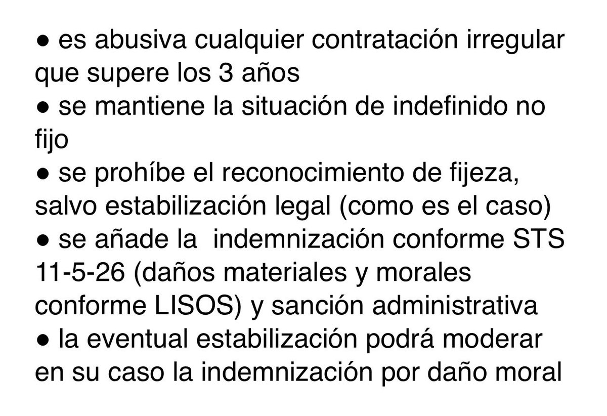 abotgado_es's tweet photo. 🔴Se acaba de publicar la STS 30-6-2026 (rcud 5544/2023) aplicando doctrina Obadal del TJUE en casos de abuso de temporalidad SIN que se hubiera superado ningún proceso selectivo previo https://t.co/ex1J3GjaIR