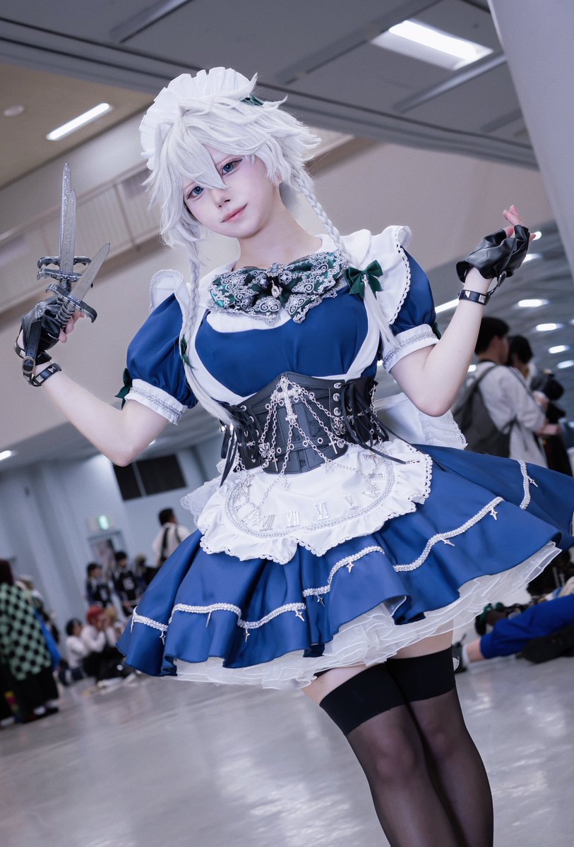 Kirinaru_cos's tweet photo. 十六夜咲夜 https://t.co/hxTBSfTGJS
