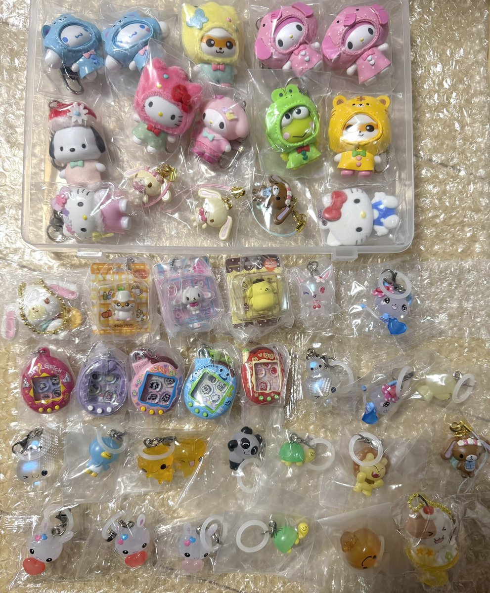 _pa___pi's tweet photo. めじるしアクセサリー 交換 サンリオ ガチャ シュガーバニーズ HUNTER × HUNTER たまごっち

譲）1-3枚目
求）4枚目  最優先 >> その他
    他にも求めているもの多数あるので、ご提示頂けますと幸いです🙆🏻‍♀️🍀

比率違い可能です!沢山ご提案下さい🙇🏻‍♀️
ある程度のレート考慮お願い致します https://t.co/aodlzoqVzJ