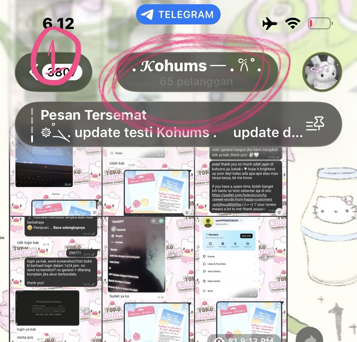 Ashilla_Love's tweet photo. aku masih liat beberapa teman BA yang taro testi di telegram tapi masih kecolongan, salah satunyaaa yap dicuri penipu! 😤 INI DIA CARA MELINDUNGI TESTI KAMU YANG BERHARGA ITU BESTIE! IKUTI SAJA STEPNYAAAA https://t.co/5uRgfhK4V0
