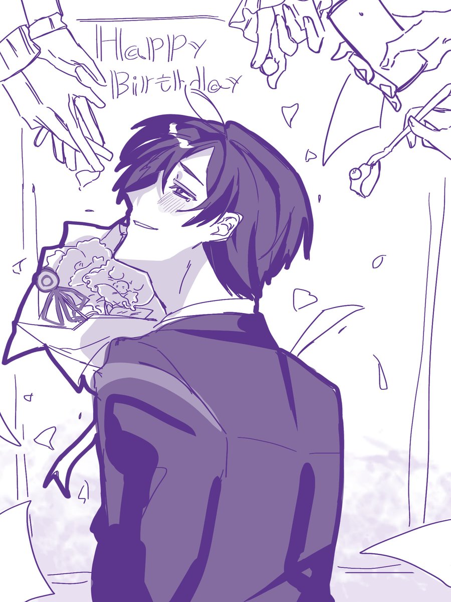 tanakapppe's tweet photo. 誕生日おめでとう🐍💜
幸せでありますように⟡.* https://t.co/sBseWAdHw2