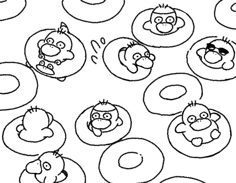 emilie_DQ's tweet photo. 夏休みのぬり絵あそびにどうぞ https://t.co/KOWGgtdDj7
