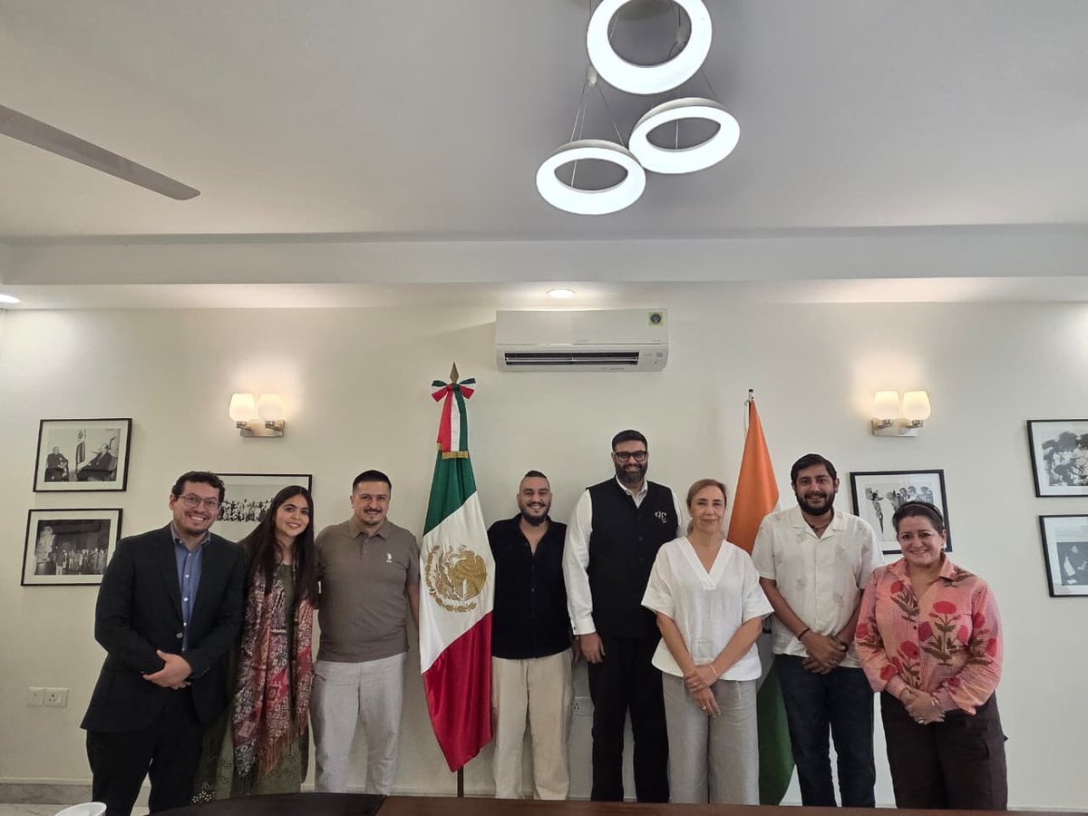Embassy of Mexico in India 🇲🇽 tweet media