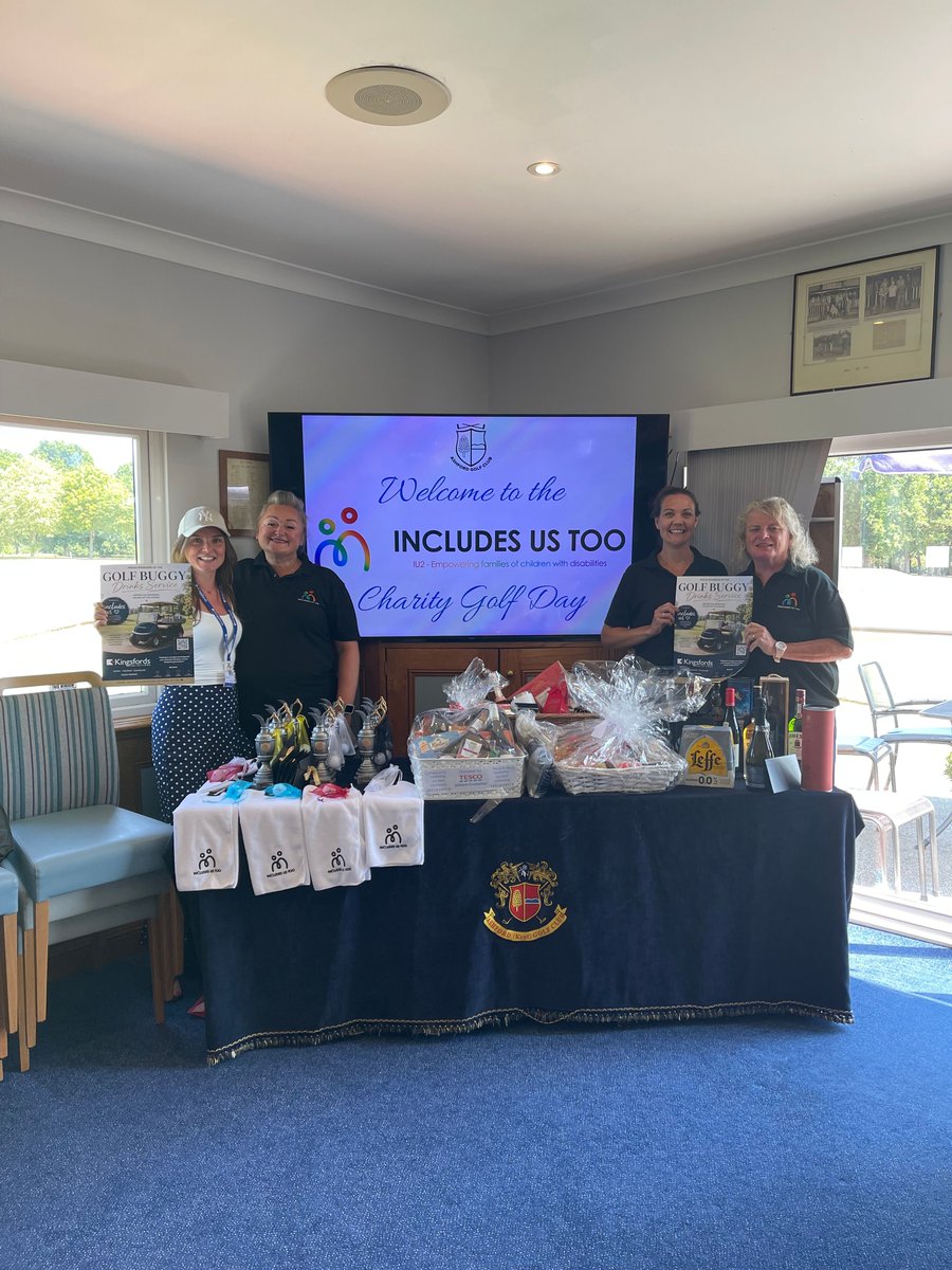 Kingsfords1880's tweet photo. What a fantastic day supporting a wonderful cause!  Kingsfords was delighted to sponsor the Includes Us Too Charity Golf Day at Ashford Golf Club. 

Together, an incredible £4,000+ was raised to support the amazing work of Includes Us Too. https://t.co/6dT2s8HyQ9