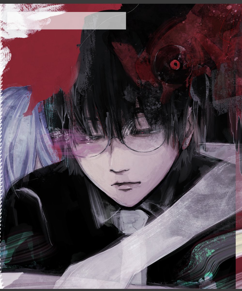 HAL_Tsukimoto's tweet photo. 金木研 
#イラスト #illustration #絵柄が好みっていう人にフォローされたい #東京喰種 https://t.co/Mecx9nyyMj