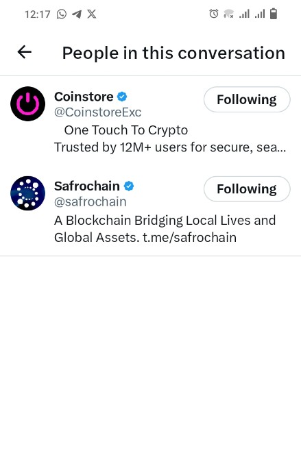 Primediamond11's tweet photo. @CoinstoreExc @safrochain 1 A
2 B
3 C
4 C

UID: 
36310276299291182

@0xblizz 
@EgedeMatt 
@Iamdonziggy1 https://t.co/tj7zzejsaK