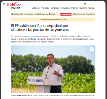 RMacutoNews's tweet photo. El pacto "negacioncita" de PP-Vox, sobre el cambio climático, produce muertes.
Incendio #Bedar #Almeria 11 muertos, una veintena de desaparecidos y familias desalojadas de sus casas.
@JuanMa_Moreno https://t.co/eKrb7K7Z7F