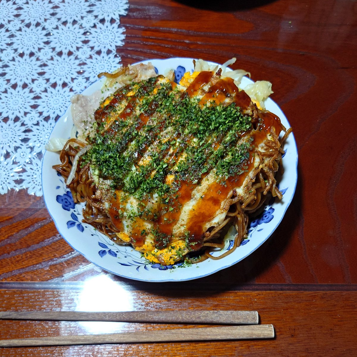 未使用 LPガス グリドル お好み広島焼きそば 文化学園祭り 屋台 大阪関西万博 今日の晩ごはん 焼きそばが入ったお好み焼き！この前広島で食べたあの