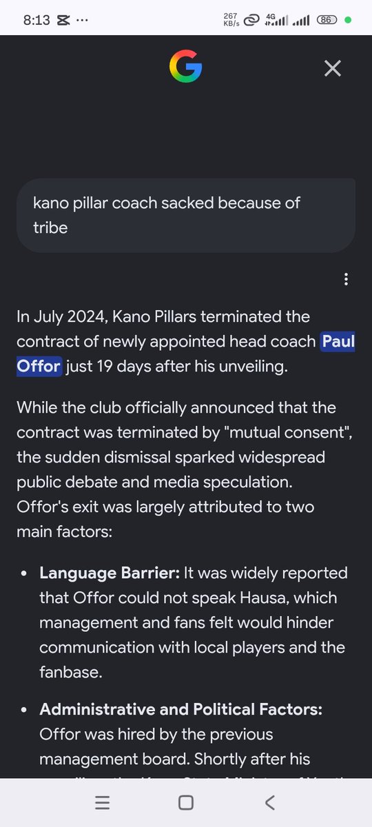 Ifeanyioficial's tweet photo. @sportblitsX Kano pillars  fc sack an Igbo Coach because he is not hausa.  Una see am and no talk anything but when Igbo people are accused of that una go carry am for here. Anyways Moses lied because , a lot of non igbo players are in enugu rangers.   He is not a good player and he is short. https://t.co/5lUq5eOILG
